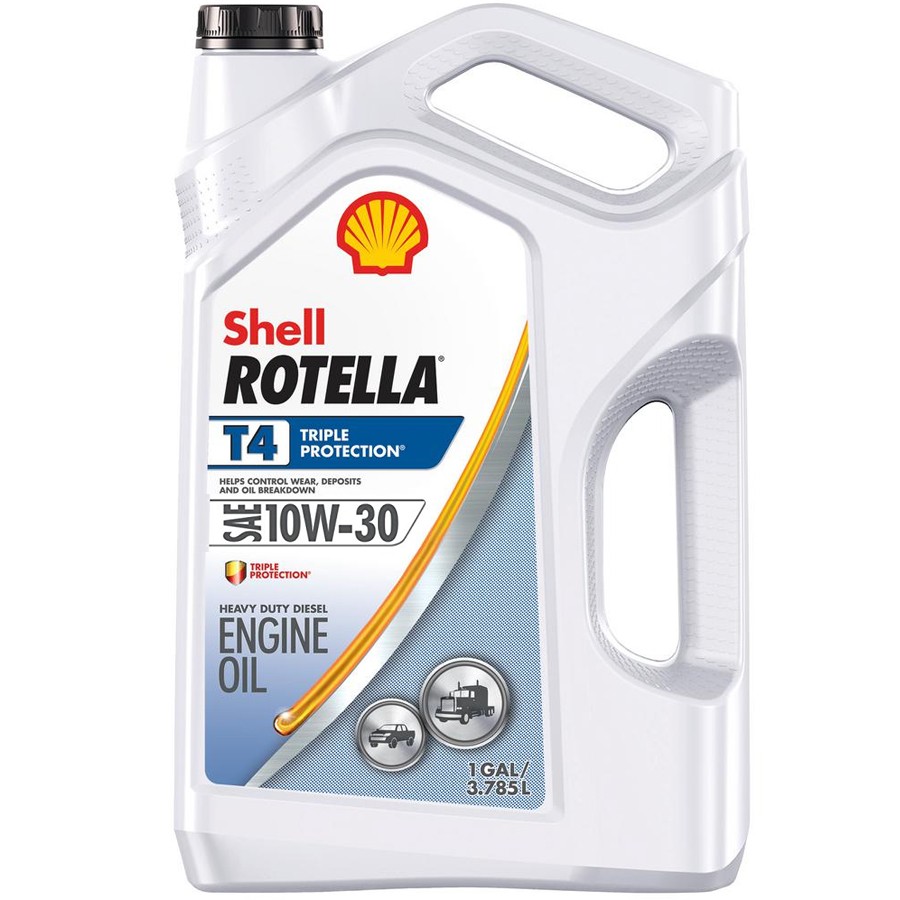 Shell ROTELLA T4 Triple Protection 10W-30 3*1 GAL CASE